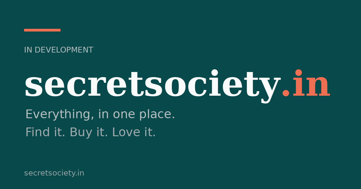 Link preview image for secretsociety.in